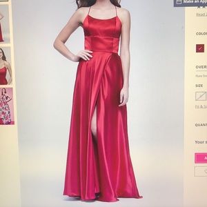 Betsy and Adam prom dress